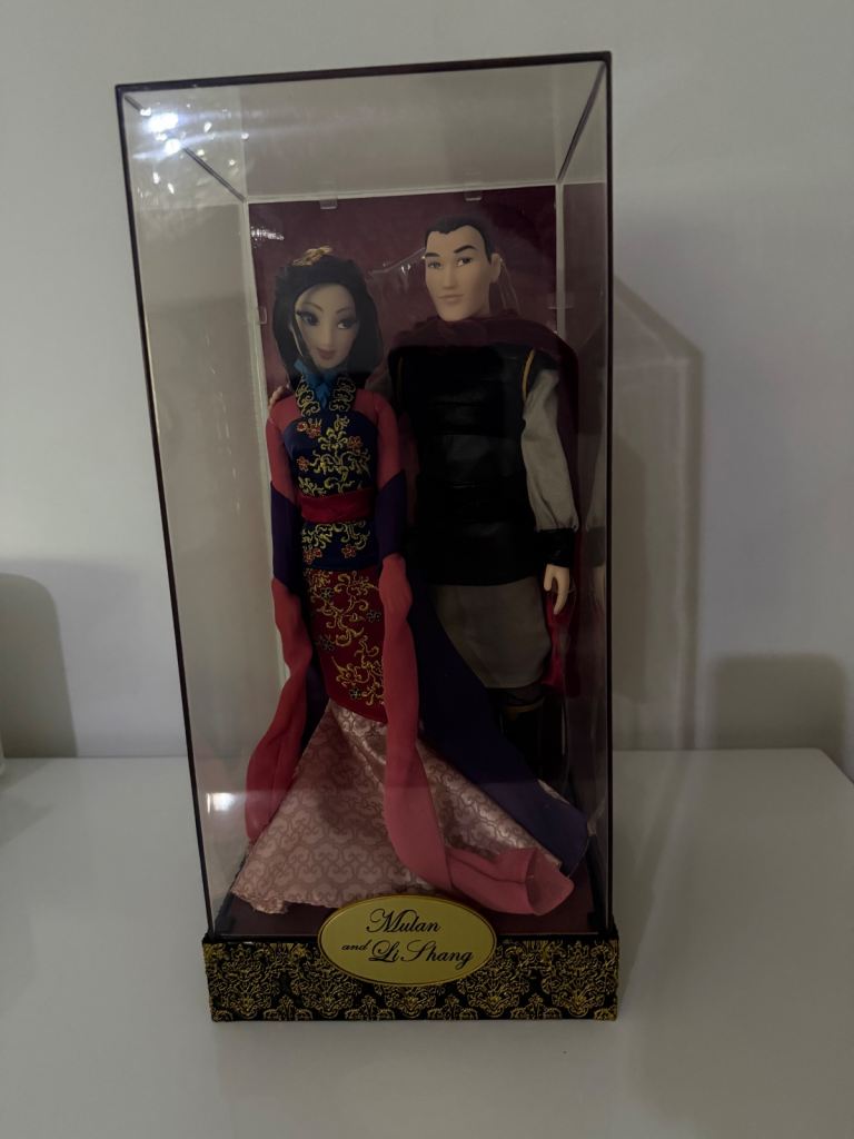 Disney Limited Edition Mulan and Li Shang Designer Dolls