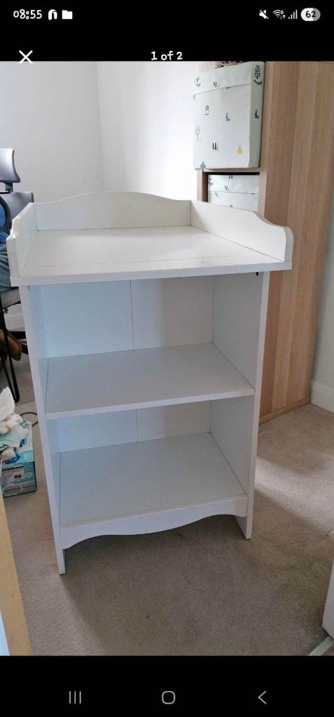 Baby changing table with storage - Ikea Smagora