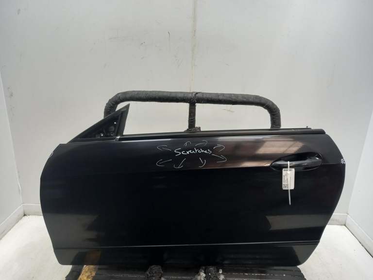 Mercedes E Class Left Front Door N/S 2009-2017 Black 2 Door Convertible