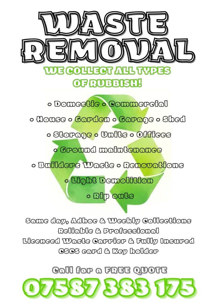 Rubbish clearance / Waste removal