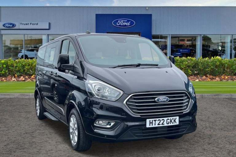 2022 Ford Tourneo Custom Titanium L2 LWB 9 Seat Minibus FWD 2.0 EcoBlue 130ps Low Roof Manual Min...
