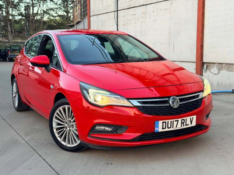 2017 Vauxhall Astra 1.4i Turbo Elite Nav Euro 6 5dr HATCHBACK Petrol Manual