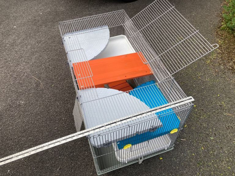 A palace of a cage for a Syrian Hamster or Rats 