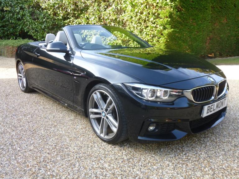 2019 BMW 4 Series 420d [190] M Sport 2dr Auto [Professional Media] CONVERTIBLE Diesel Automatic