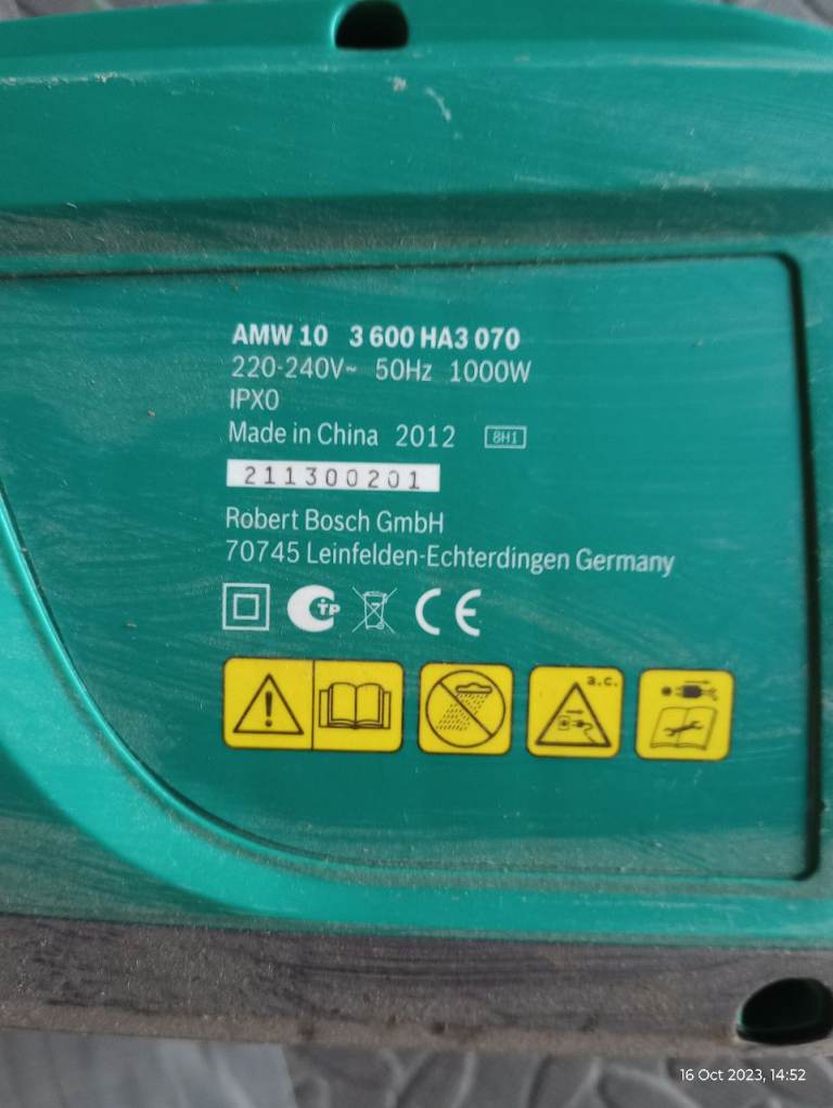 Bosch strimmer and hedge trimmer 