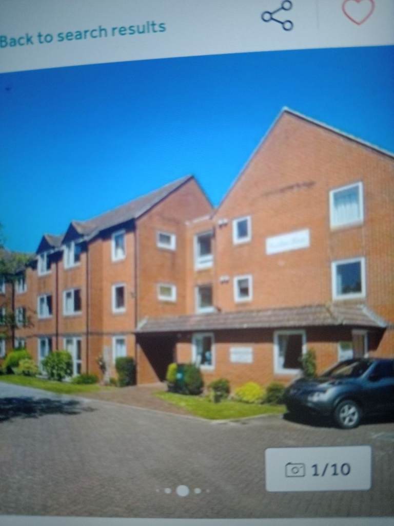 One bedroom retirement flats 