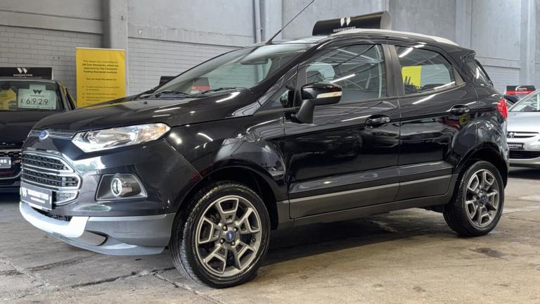 FORD ECOSPORT 1.5 TDCi Titanium X Diesel Black 5dr LOW TAX+LEATHER+CRUISE 2014