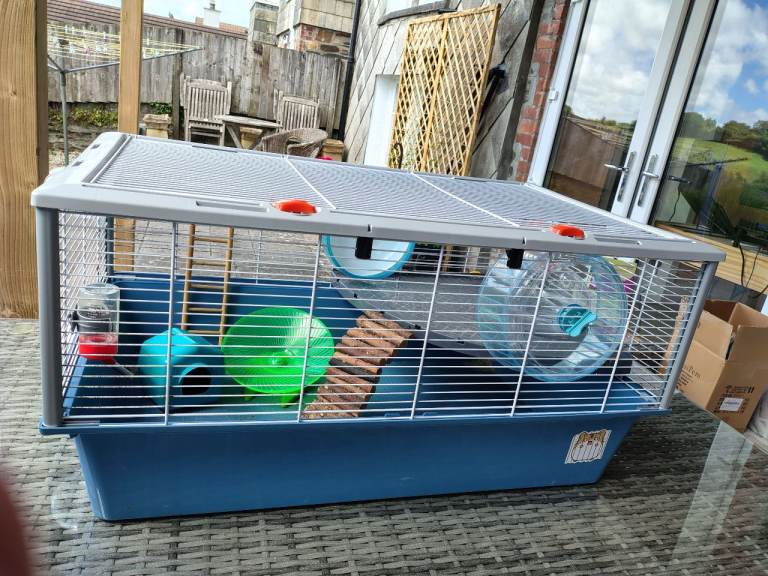 Hamster cage and accessories 