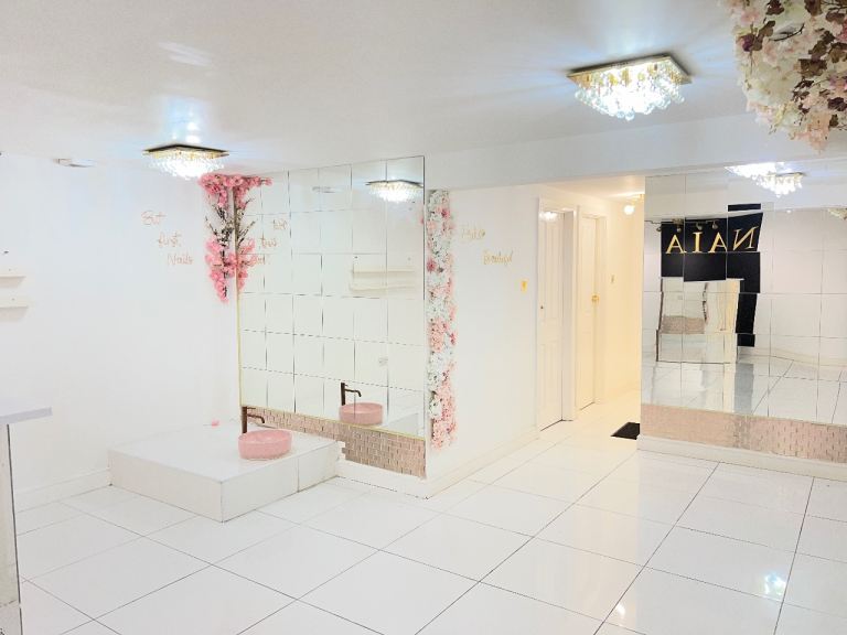 Beauty salon treatment rooms and nail bars available to rent Wembley HA9 All Bills Included