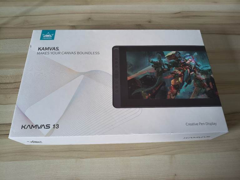 Huion Kamvas 13 GS1331 13" Digital Graphics Drawing Tablet - Purple - GS1331