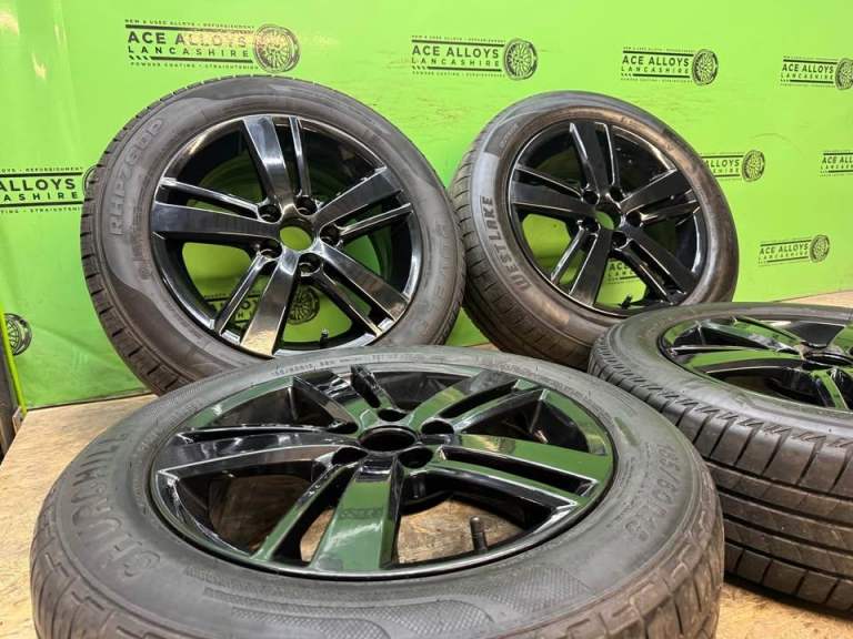 *REFURBISHED* VW POLO 15” 5x100 ALLOY WHEELS + GOOD TYRES FABIA IBIZA