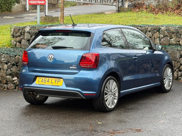 2015 Volkswagen Polo 1.4 TSI BlueMotion Tech BlueGT 3dr HATCHBACK Petrol Manual
