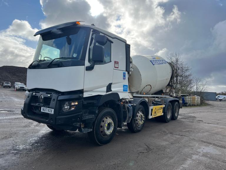 Renault C (C) 430 8x4 McPHEE MIXER , JUST ARRIVED . CALL FOR DETAILS