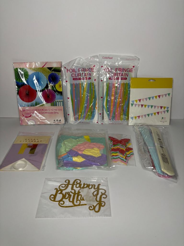 Complete Birthday Party Decoration Set