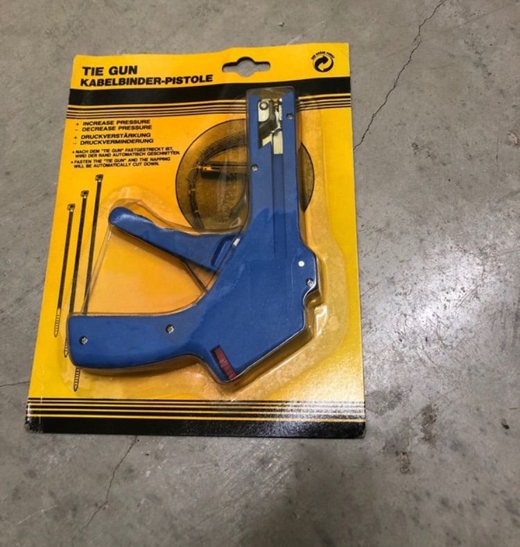 New Cable Tie Gun / Kabelbinder-Pistole