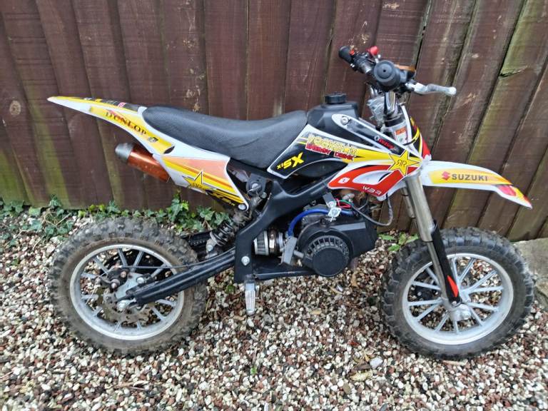 Kids 50cc 2 stroke rockstar graphics 