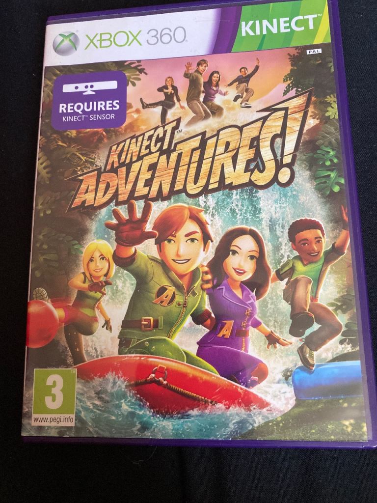 Xbox 360 Kinect Adventures! Game – Good Condition