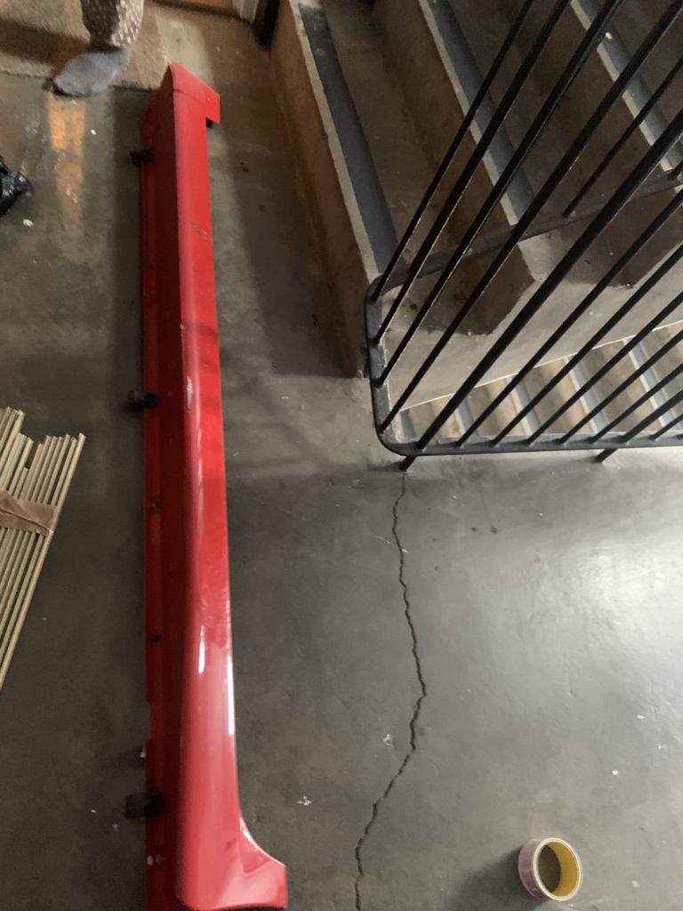 Vauxhall corsa d limited edition sill skirting