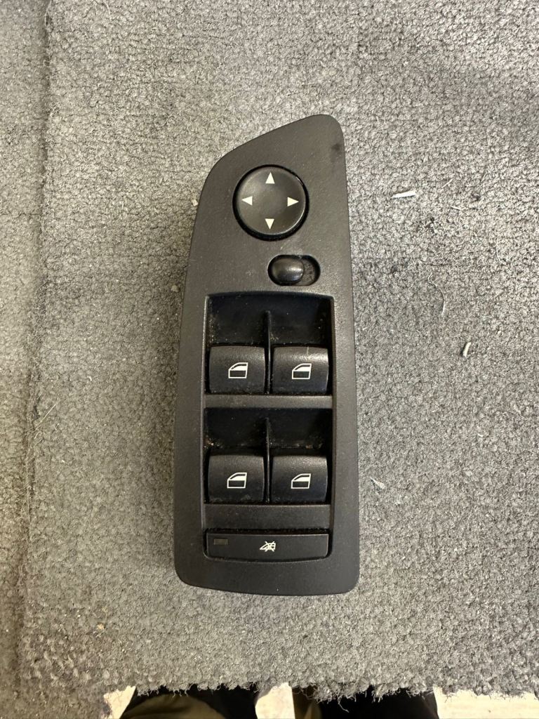 BMW 1 Series Driver Door Window Switch Panel Mirror Control OEM