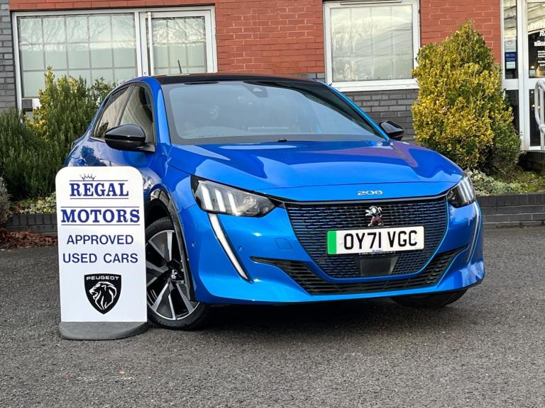 2021 Peugeot 208 100kW GT 50kWh 5dr Auto HATCHBACK ELECTRIC Automatic