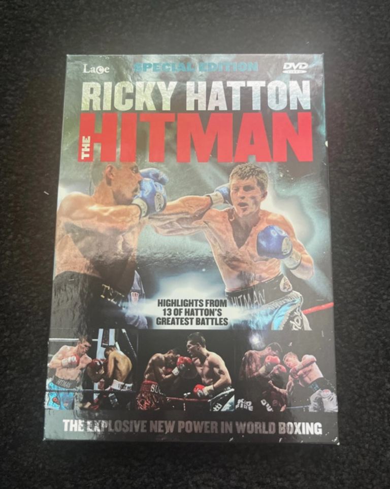 Ricky Hatton the hitman dvd special edition