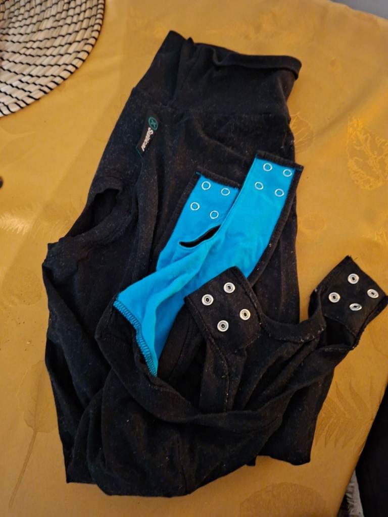 Post-surgical recovery dog suit