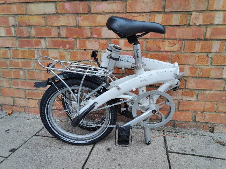 SERVICED (6142) 20" DAHON CURVE 3-speed Aluminium Folding BIKE Foldable BICYCLE Height: 148-190 cm