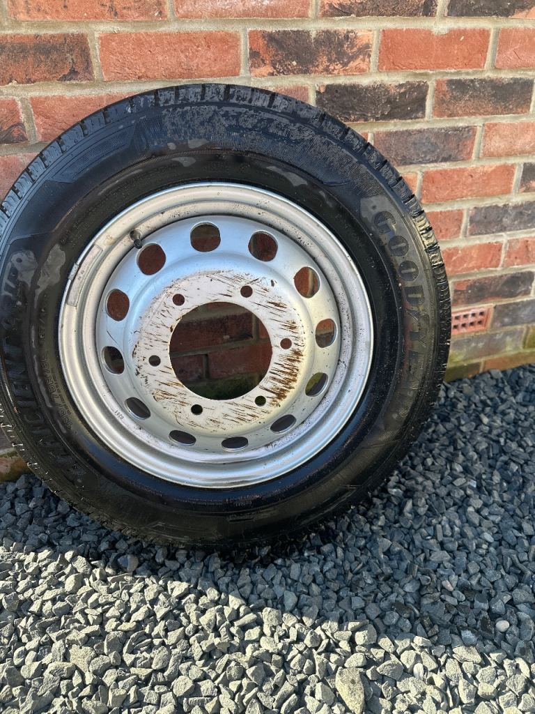 Ford transit spare wheel brand new tyre