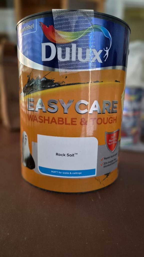 5L Rock Salt Dulux Easycare paint