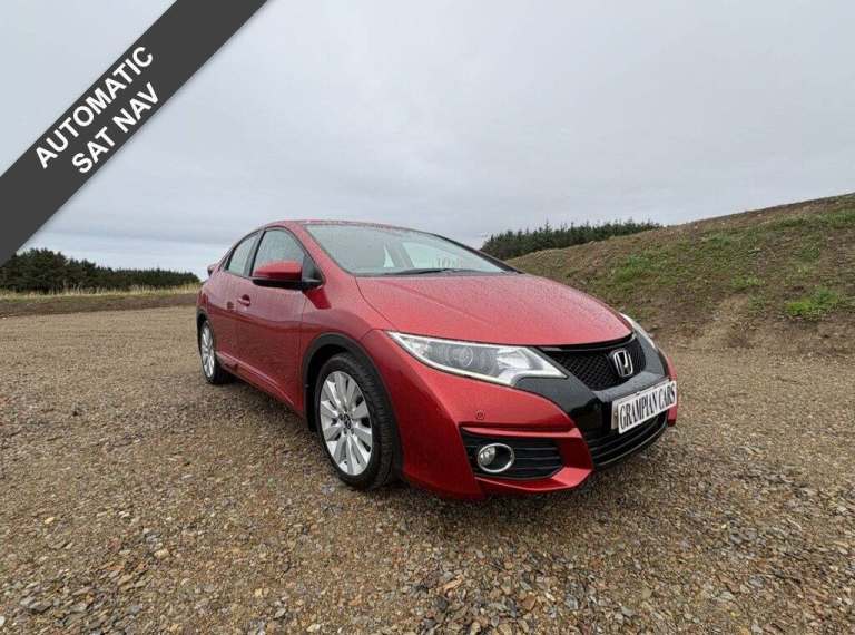 2015 Honda Civic 1.8 i-VTEC SE Plus (Navi) Hatchback 5dr Petrol Auto Euro 6 (142 ps) Hatchback Pe...