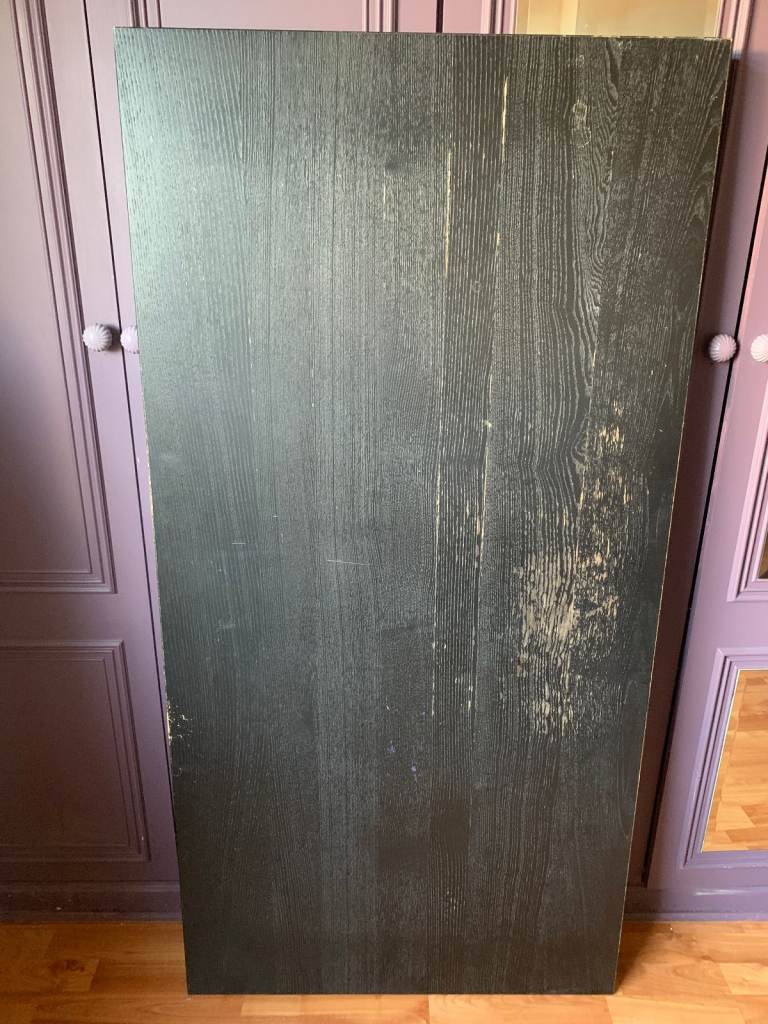 IKEA Tornliden Desk Table Top Black wood