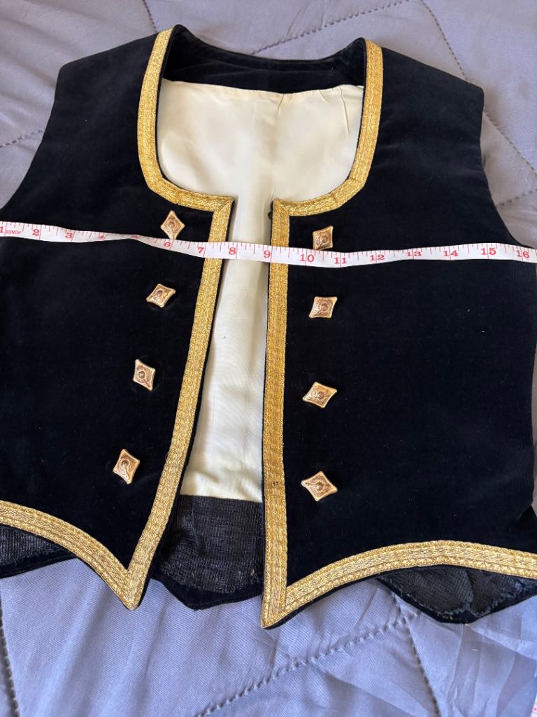 Kilt and waistcoat 