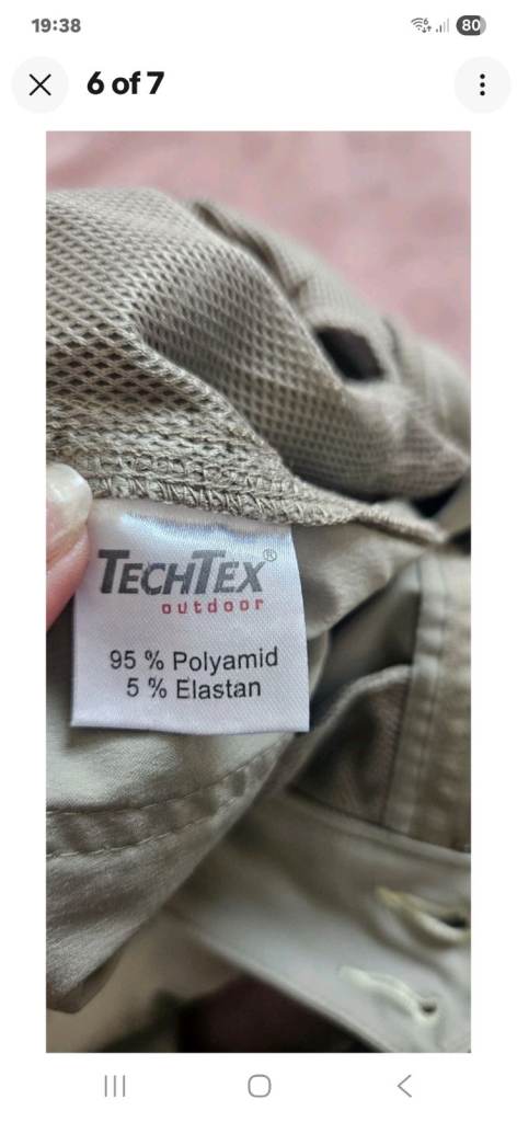 Crane Womens Size 12 Cargo Walking/outdoor Trousers