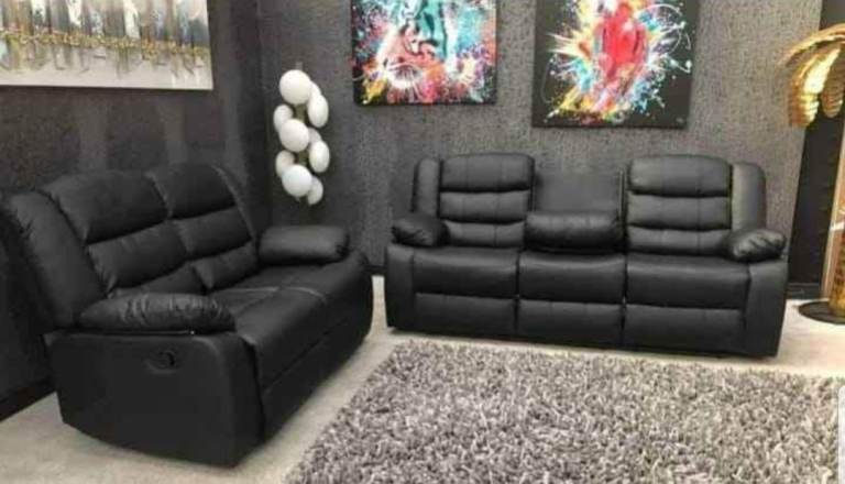 image for 🔥BRAND NEW LEATHER RECLINER 3+2 OR CORNER SOFA*FREE DELIVERY*