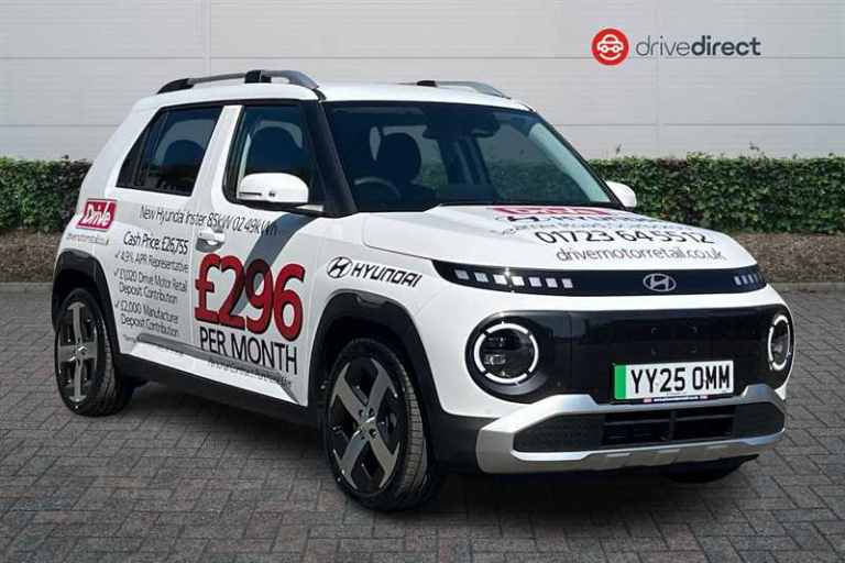 2025 Hyundai INSTER Long Range 49kWh 02 SUV 5dr Electric Auto (115 ps) SUV Electric Automatic