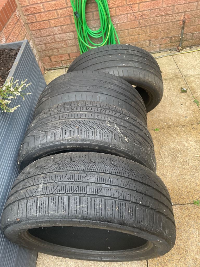 4 x car tyres 245/45 r19