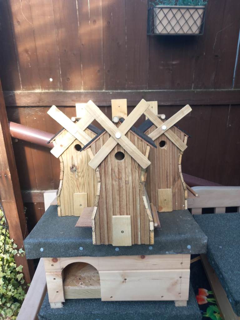 Windmill nesting boxes 