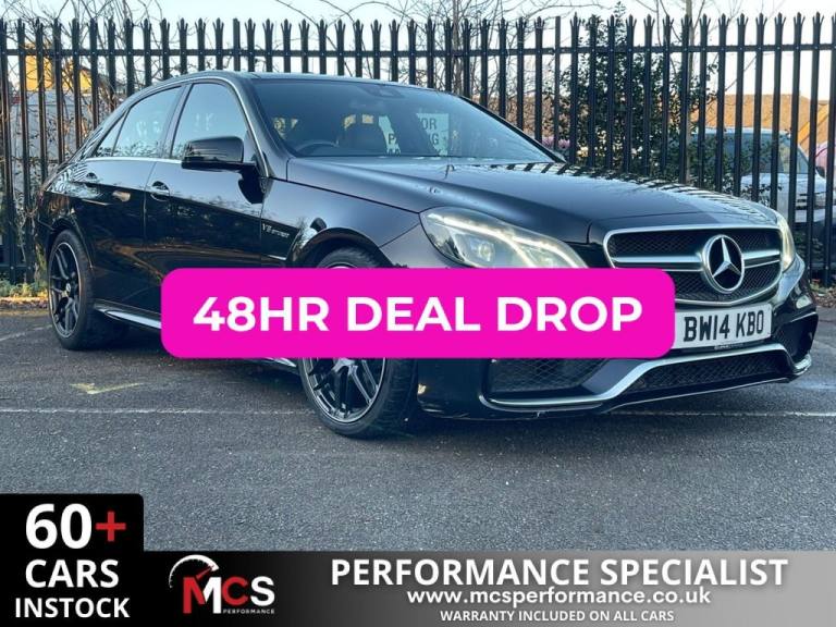 2014 Mercedes-Benz E Class 5.5 E63 V8 BiTurbo AMG Saloon 4dr Petrol SpdS MCT Euro 6 (s/s) (557 ps...