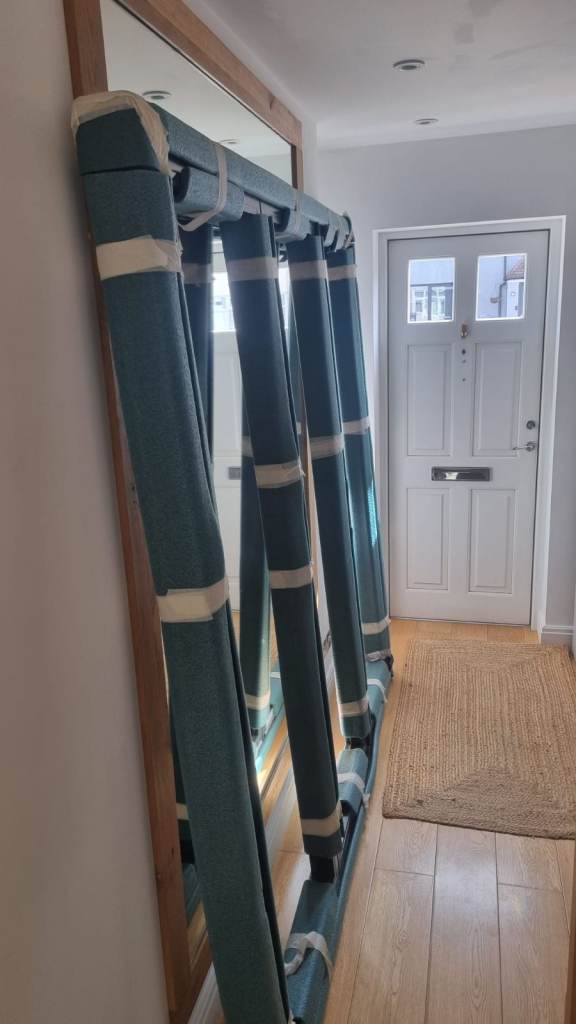 Aluminium Bespoke Bi Folding 3 panel doors - 2190 x 2090 - Supply&Fit