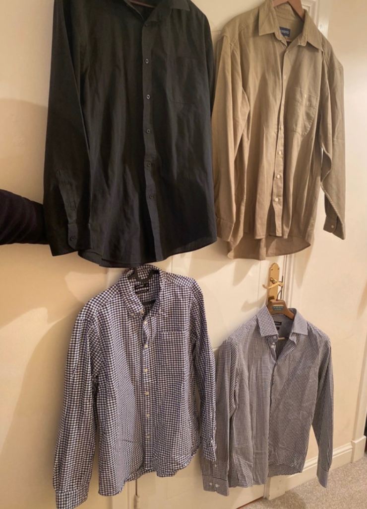 image for Clothes bundle shirts buttons down long sleeves size 42R / 16.5 / L