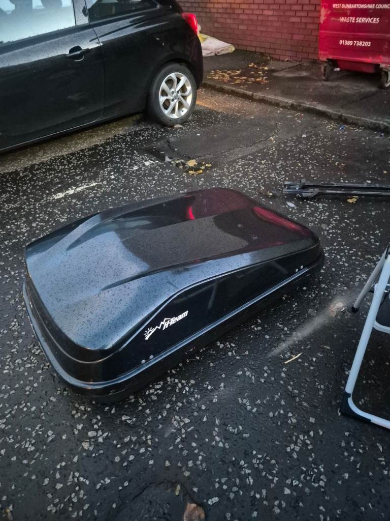 Hteam roof box and universal roof bars
