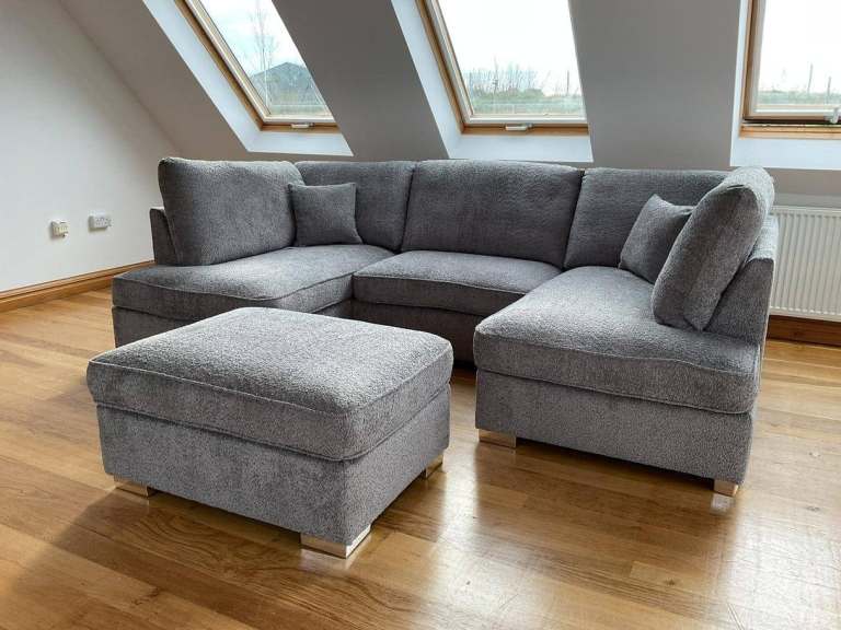 New Carnaby Cinema U Shape Corner Sofa Bed | Free Delivery
