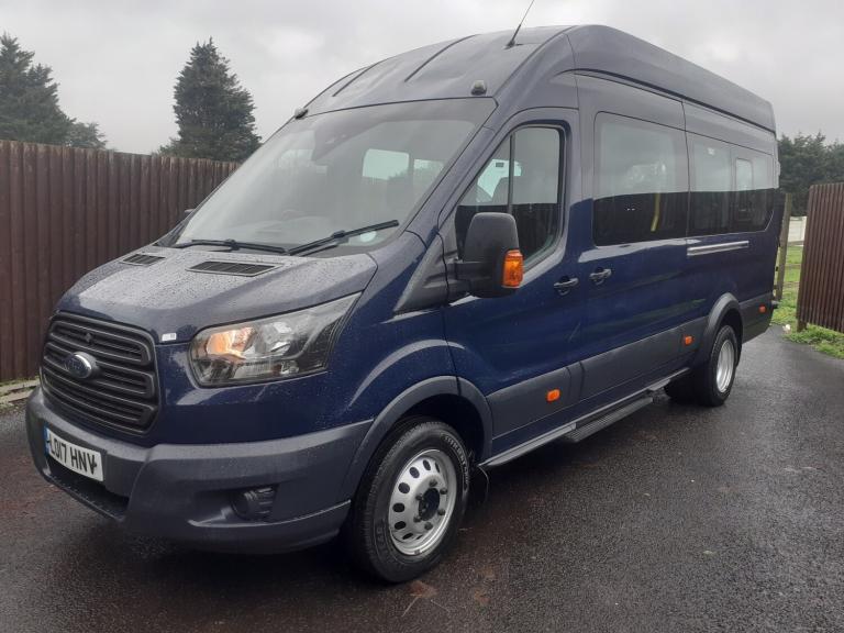 2017 Ford Transit 460 2.2 TDCi 125ps H3 17 SEATER MINIBUS WITH TACHO + VAT NA Diesel Manual