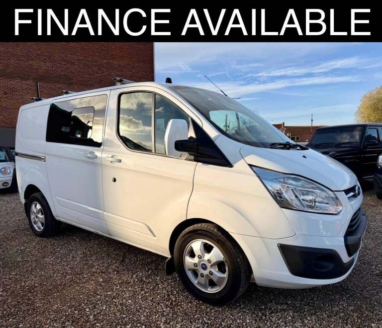 2018 Ford Transit Custom 2.0 TDCi 130ps Low Roof D/Cab Limited Van Auto PANEL VAN DIESEL Automatic