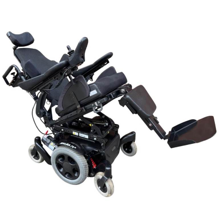 Quickie Salsa M2 6MPH Electric Leg Rest Tilt Recline MND Electric Wheelchair Powerchair Refurbished 