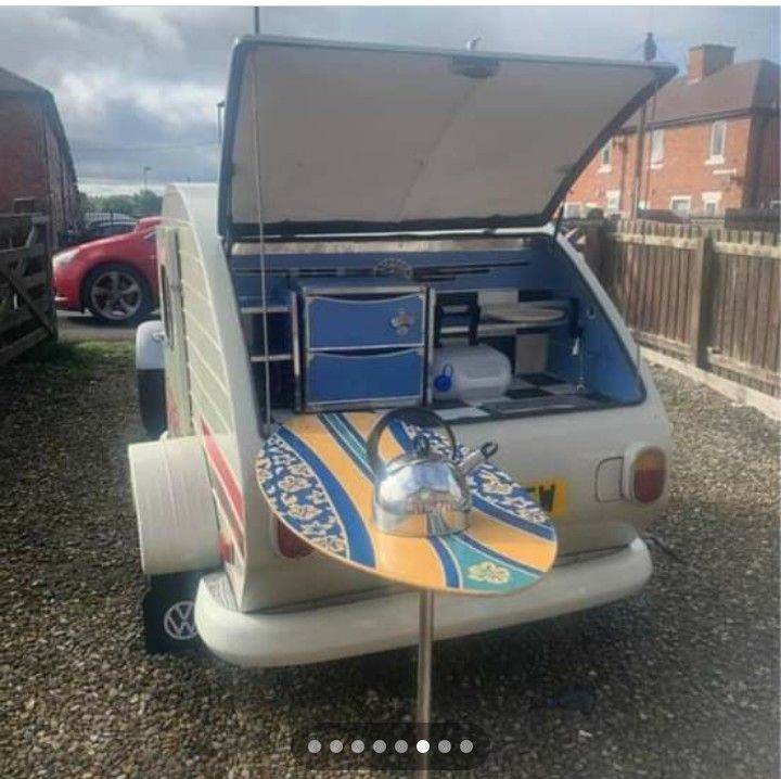 VW Inspired Teardrop Caravan