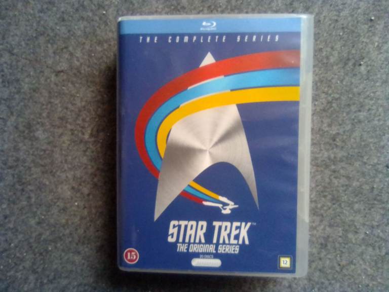 Star Trek The Original Series Seasons 1 to 3, 79 Episodes Blu Ray