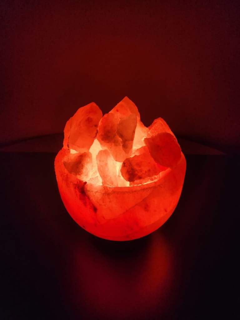 Himalayan Crystal Salt Lamp-Bowl Shape