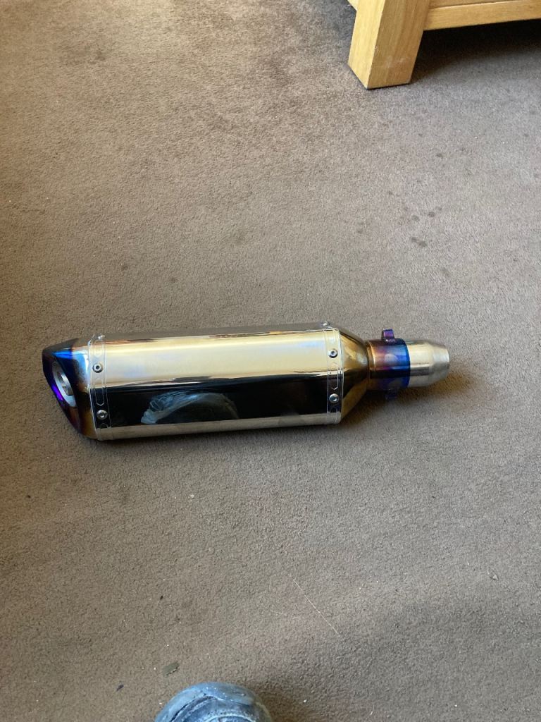 Universal motorbike exhaust silencer muffler 