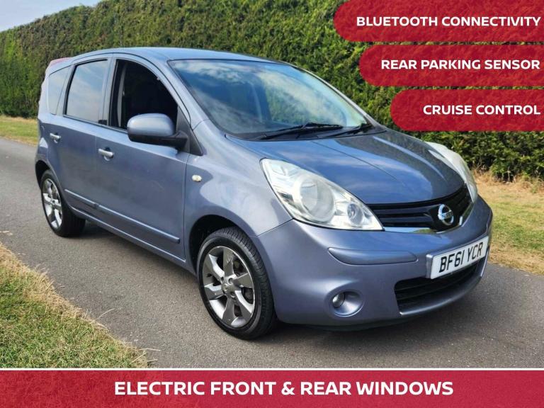 2011 Nissan Note 1.4 N-Tec 5dr Hatchback Petrol Manual
